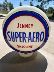 Jenney Gill Frame Gas Pump Globe Excellent!