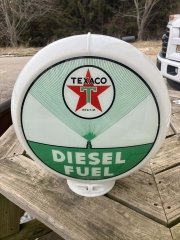 Rare Texaco "Diesel Fuel" Capco Gas Globe