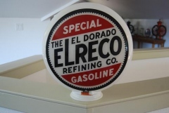 Rare Elreco Globe Gill Gas Globe