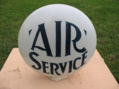 Rare Air Service One Piece Etched Globe