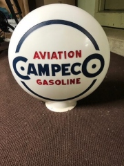 Rare Ampec Co. Aviation One Piece Etched