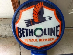 Super Rare Betholine Benzol/Richfield Gas Globe
