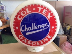 Scarce Col-Tex Challenge Gas Globe
