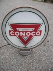 Very Rare Conoco 18" Neon Gas Globe