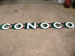 Conoco Porcelain Letters