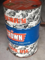 Rare Crown Central Graphic 55 Gallon Drum