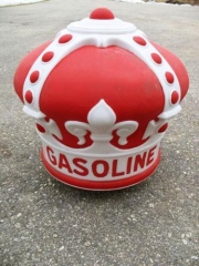 Early Standard "Gasoline" Green/Red Crown