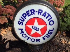 Very Rare Derby Super Ratio Metal Frame Gas Globe