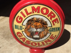 Rare Gilmore Blue Green Gas Globe