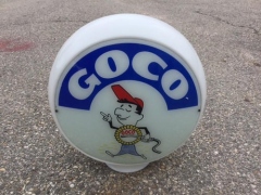 Rare GOCO Gas Globe!
