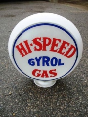 Rare Hi SPeed Gyrol Gas Globe