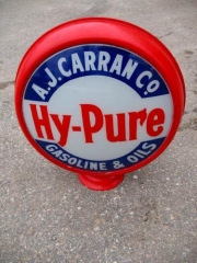 Rare Hy-Pure Metal Frame Gas Globe