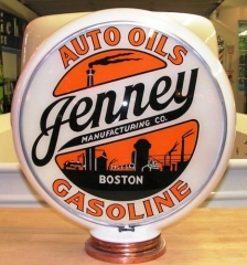 Super Rare Jenney Auto Oils Gill Gas Globe