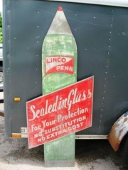 Very Rare Linco Penn Sign