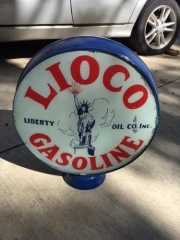 Liberty "Lioco" Metal Frame Gas Globe