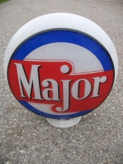 Scarce Major Gill Gas Globe