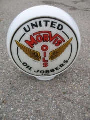 Very Rare United Morvis Gas Globe