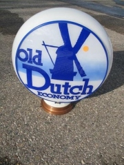 Rare Old Dutch Economy Gill Gas Globe