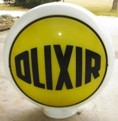 Only Known Olixir Glass Gas Globe