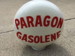 Rare Paragon One Piece Gasolene Globe