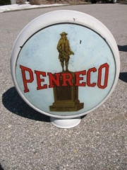 Super Rare Pennreco Gas Globe