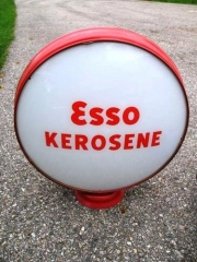 Rare Esso Kerosene Gas Globe