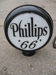 Very Rare Early Phillips 66 Gas Globe