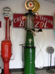 Only Known Pipe Organ Rotating Drum Gas Pump!