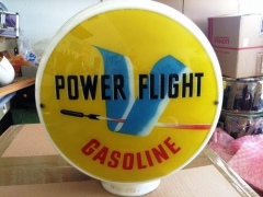 Roosevelt Oil Power Flight Gas Globe