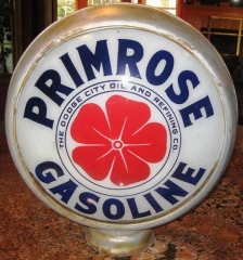 Super Rare Primrose Gas Globe!