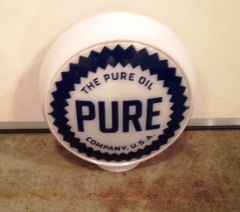 Rare Version Pure Gas Globe Glass
