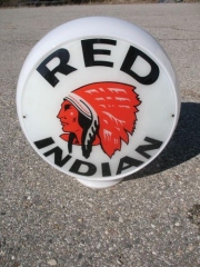 Red Indian Gas Globe