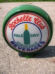 Rare Rochelle Beverage Globe