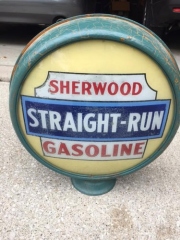 Only Known Sherwood/Betholine Metal Frame Gas Globe