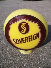 Mint Sovereign Yellow Ripple Gas Globe