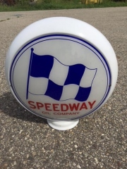 Very Rare Speedway Oil Gas Globe!