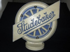 Studebaker fence post globe