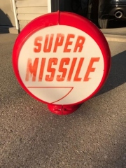 Rare Super Missile Gas Globe