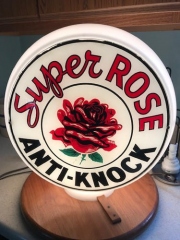 Rare Super Rose Anti-Knock Gas Globe