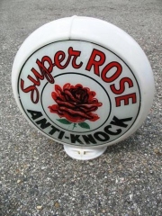 Scarce Super Rose Gas Globe