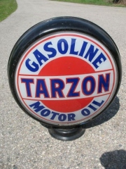 Only Known Tarzon Metal Frame Gas Globe