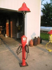 Early Eco Tire Meter Air Pump With Station Lighter!!!