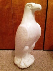 White Eagle Detailed Gas Globe